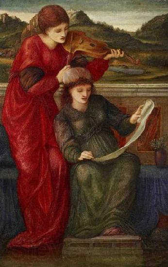 Edward Burne-Jones Music Spain oil painting art